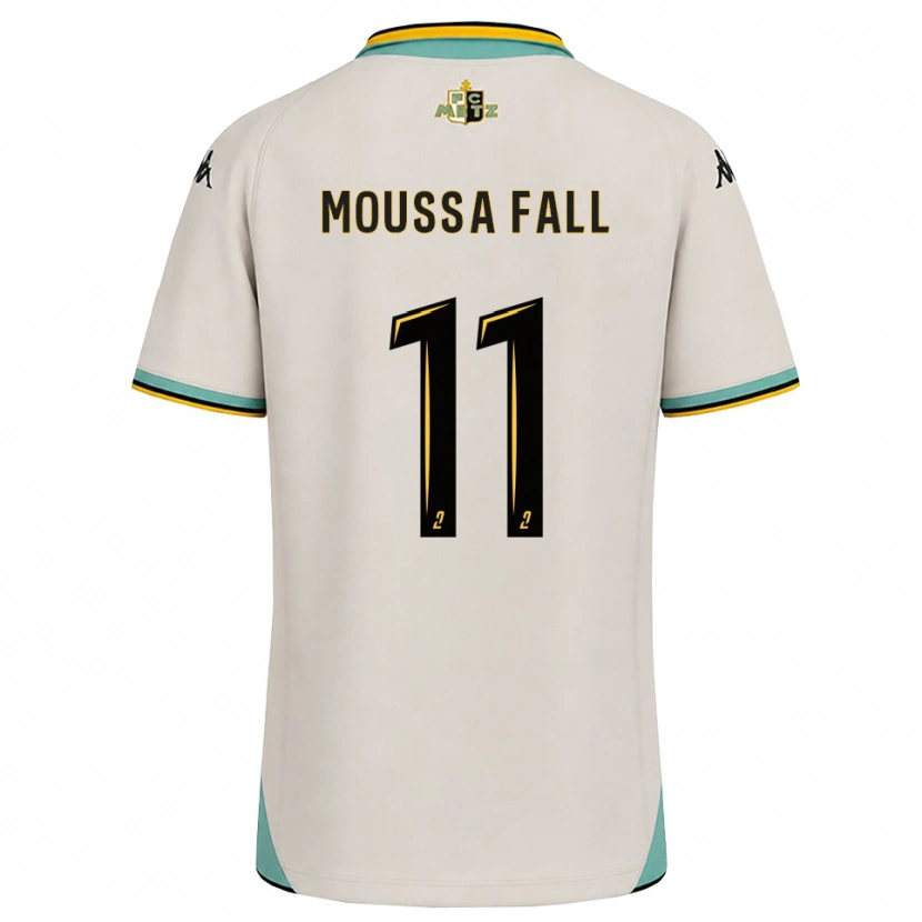 Danxen Dame Pape Moussa Fall #11 Blomsterhvit Svart Bortetrøye Drakt Trøye 2026/27 Skjorter T-Skjorte