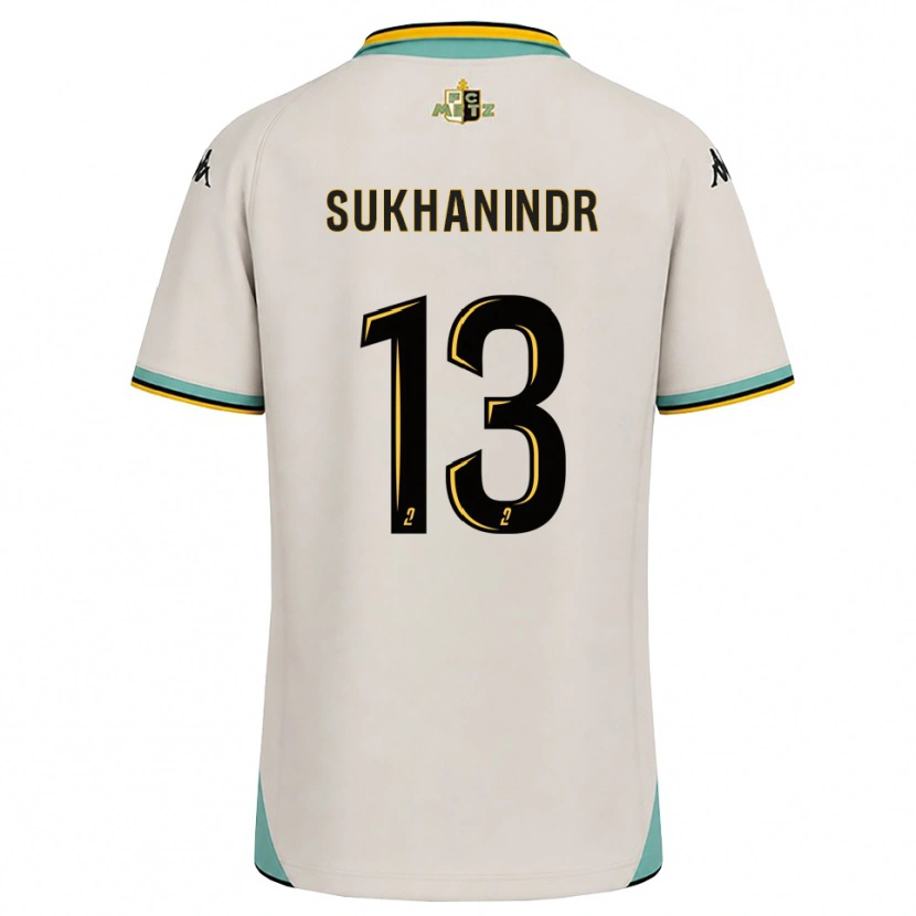 Danxen Dame Suparith Sukhanindr #13 Blomsterhvit Svart Bortetrøye Drakt Trøye 2026/27 Skjorter T-Skjorte