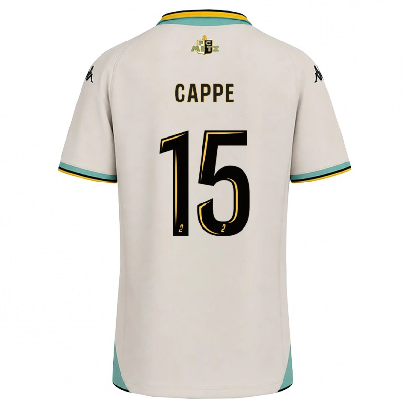 Danxen Dame Djibril Cappe #15 Blomsterhvit Svart Bortetrøye Drakt Trøye 2026/27 Skjorter T-Skjorte