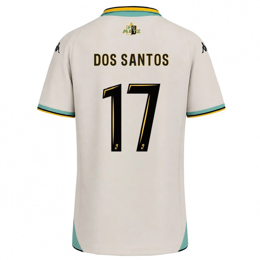 Danxen Dame Tahirys Dos Santos #17 Blomsterhvit Svart Bortetrøye Drakt Trøye 2026/27 Skjorter T-Skjorte