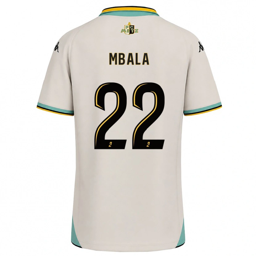 Danxen Dame Nathan Mbala #22 Blomsterhvit Svart Bortetrøye Drakt Trøye 2026/27 Skjorter T-Skjorte