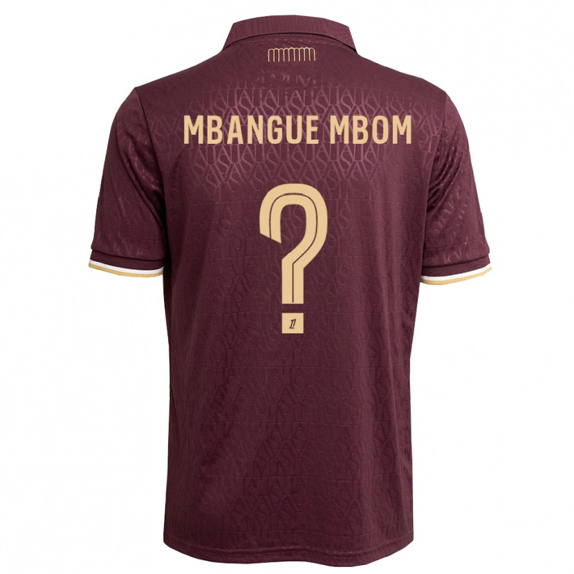 Danxen Dame Enzo Mbangue Mbom #0 Maron Sandbrun Bortetrøye Drakt Trøye 2026/27 Skjorter T-Skjorte