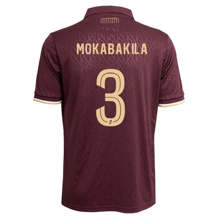 Danxen Dame Nick Mokabakila #3 Maron Sandbrun Bortetrøye Drakt Trøye 2026/27 Skjorter T-Skjorte