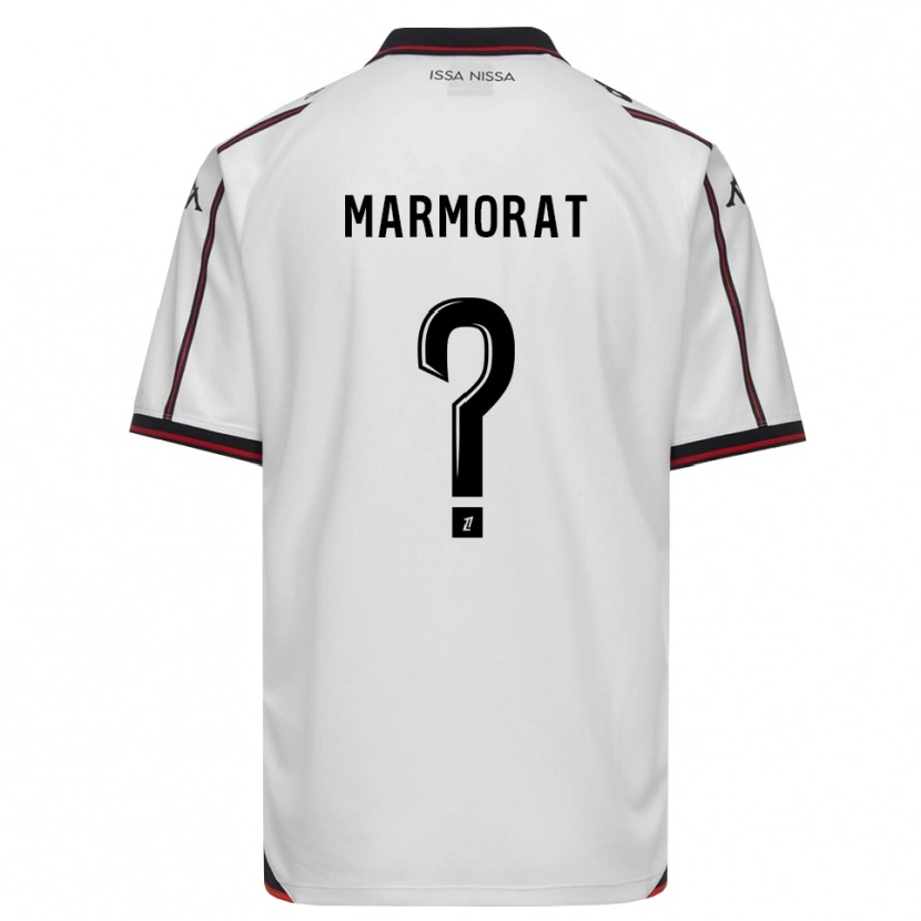 Danxen Dame Mathéo Marmorat #0 Svart Hvit Bortetrøye Drakt Trøye 2026/27 Skjorter T-Skjorte