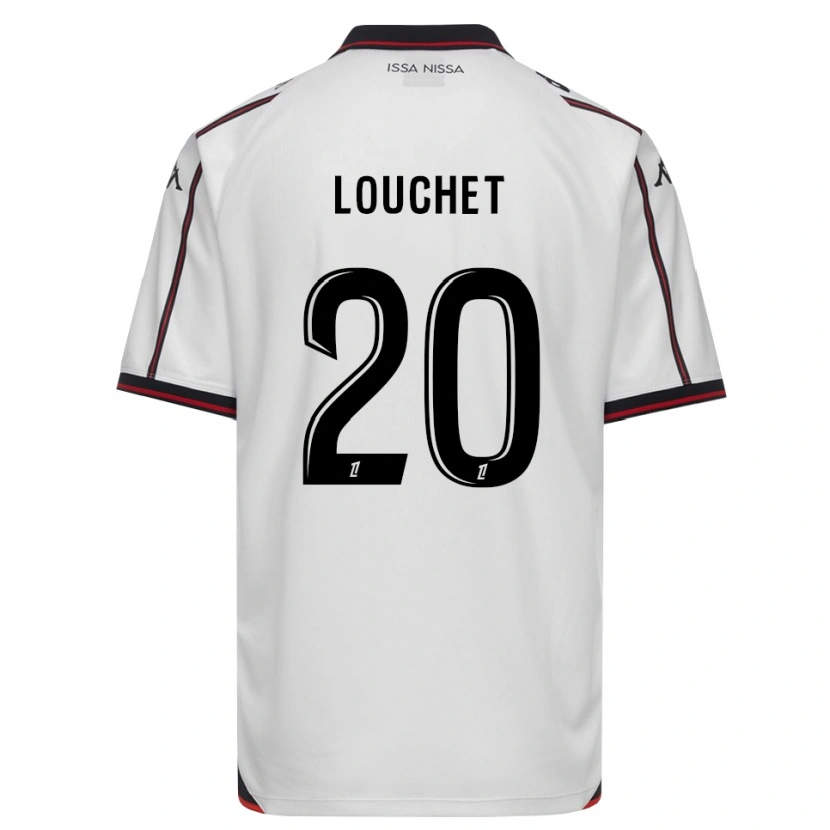 Danxen Dame Tom Louchet #20 Svart Hvit Bortetrøye Drakt Trøye 2026/27 Skjorter T-Skjorte