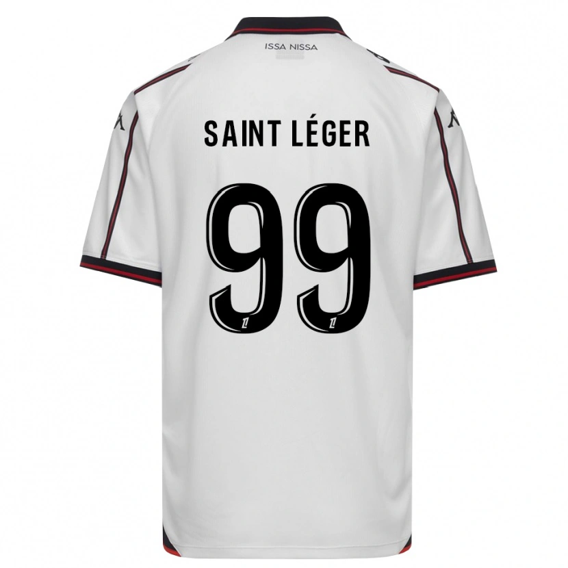 Danxen Dame Maureen Saint Léger #99 Svart Hvit Bortetrøye Drakt Trøye 2026/27 Skjorter T-Skjorte