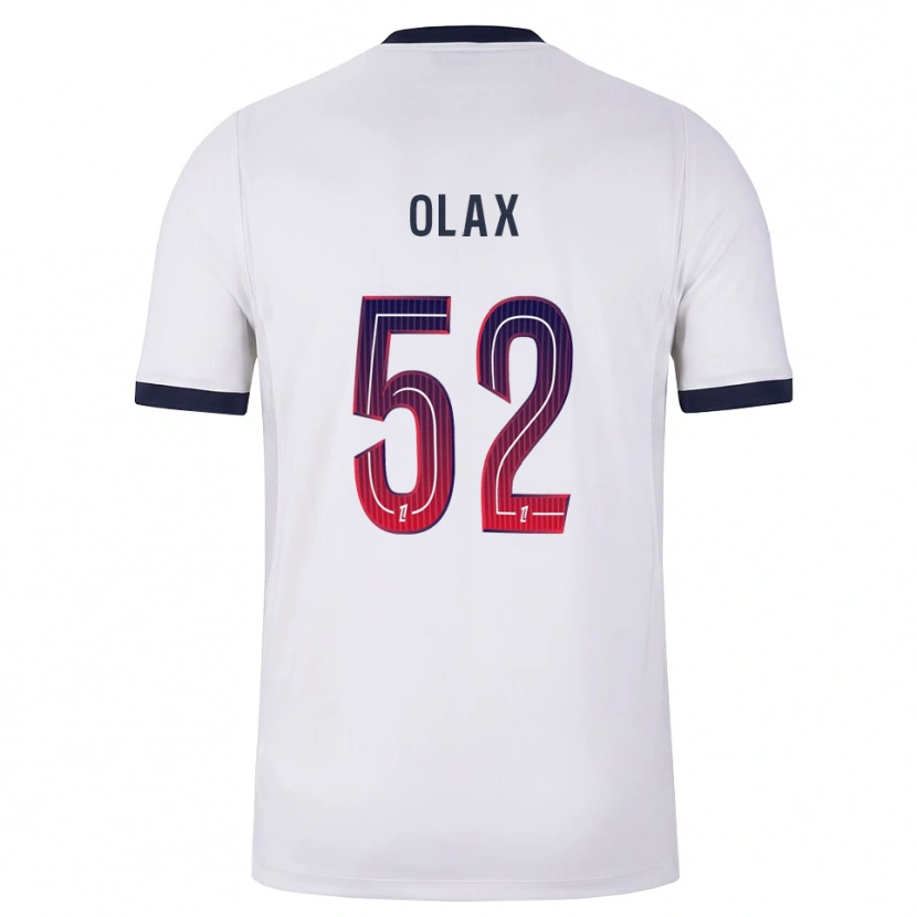 Danxen Dame Djamy Olax #52 Hvit Svart Rød Bortetrøye Drakt Trøye 2026/27 Skjorter T-Skjorte