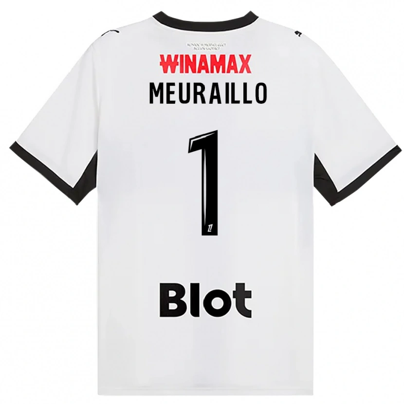Danxen Dame Thâo Mouapa Mwa Meuraillo #1 Svart Hvit Rød Bortetrøye Drakt Trøye 2026/27 Skjorter T-Skjorte