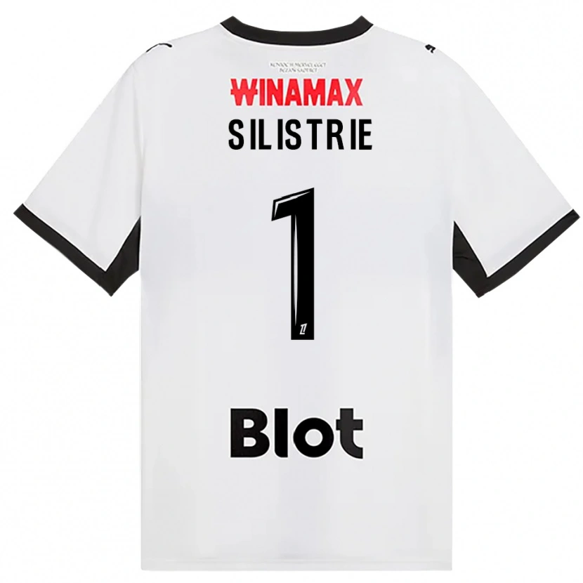 Danxen Dame Mathys Silistrie #1 Svart Hvit Rød Bortetrøye Drakt Trøye 2026/27 Skjorter T-Skjorte