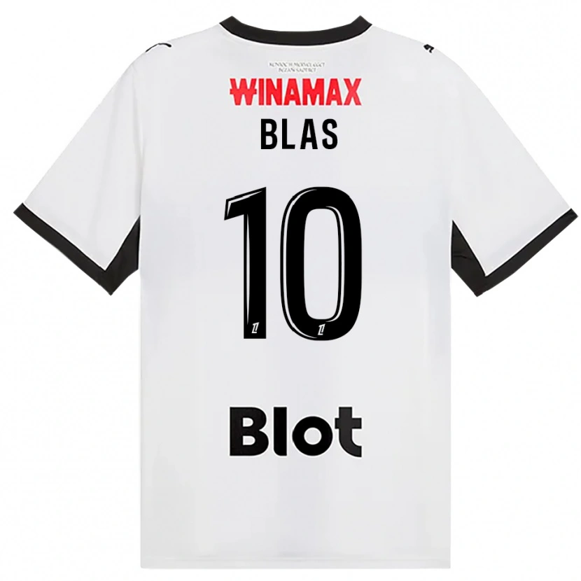 Danxen Dame Ludovic Blas #10 Svart Hvit Rød Bortetrøye Drakt Trøye 2026/27 Skjorter T-Skjorte