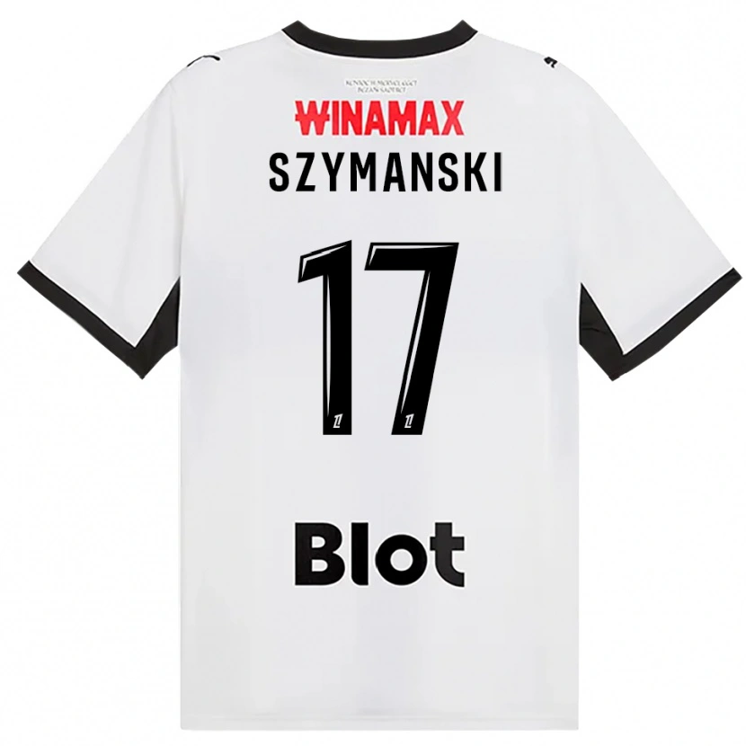 Danxen Dame Sebastian Szymanski #17 Svart Hvit Rød Bortetrøye Drakt Trøye 2026/27 Skjorter T-Skjorte