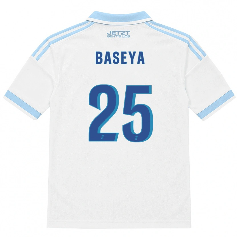 Danxen Dame Steven Baseya #25 Lys Himmelblå Hvit Rød Bortetrøye Drakt Trøye 2026/27 Skjorter T-Skjorte