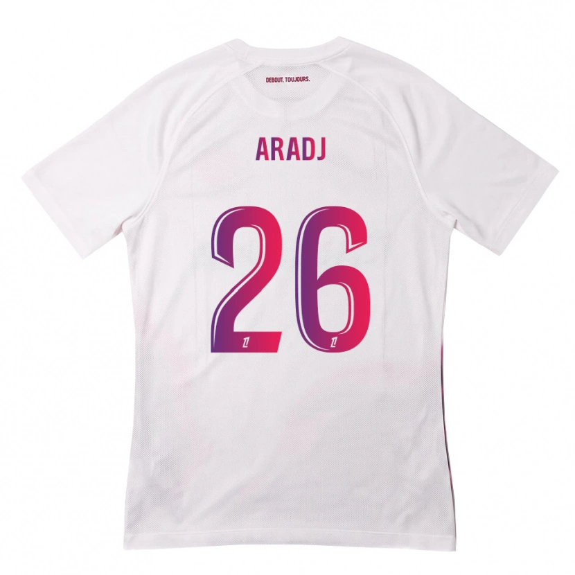 Danxen Dame Ylies Aradj #26 Hvit Rosa Lilla Bortetrøye Drakt Trøye 2026/27 Skjorter T-Skjorte