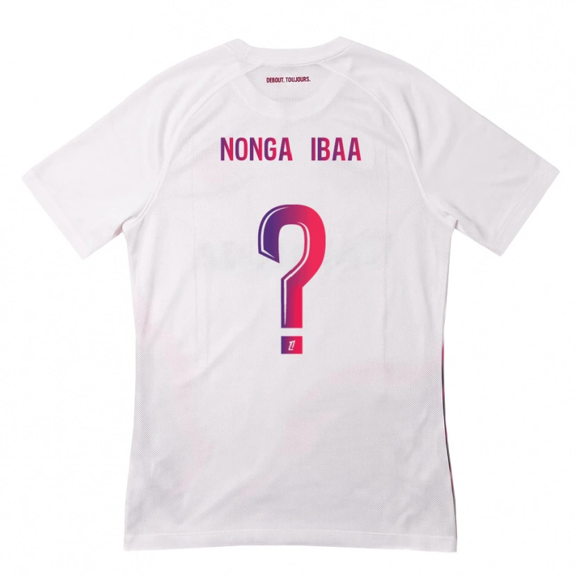 Danxen Dame Alou Nonga Ibaa #0 Hvit Rosa Lilla Bortetrøye Drakt Trøye 2026/27 Skjorter T-Skjorte