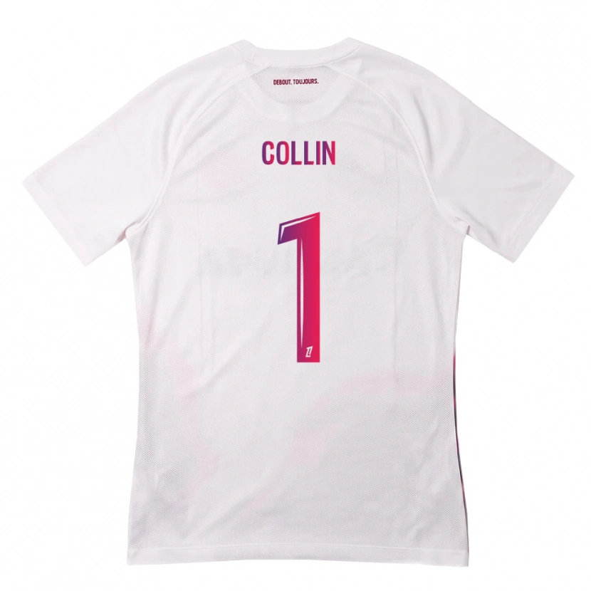 Danxen Dame Théo Collin #1 Hvit Rosa Lilla Bortetrøye Drakt Trøye 2026/27 Skjorter T-Skjorte