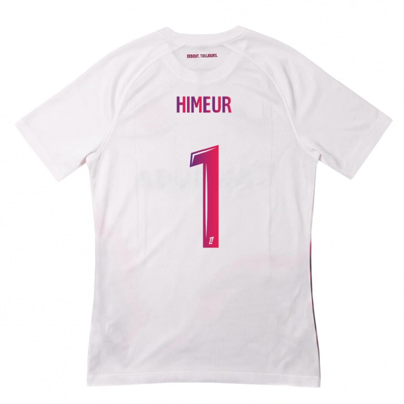 Danxen Dame Thomas Himeur #1 Hvit Rosa Lilla Bortetrøye Drakt Trøye 2026/27 Skjorter T-Skjorte