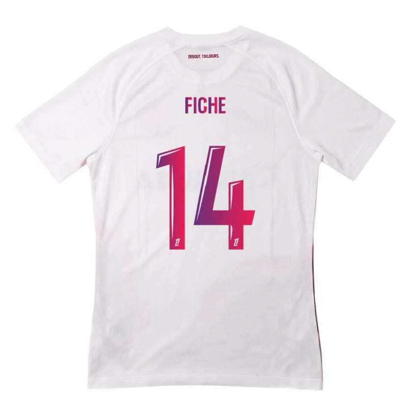Danxen Dame Anis Fiche #14 Hvit Rosa Lilla Bortetrøye Drakt Trøye 2026/27 Skjorter T-Skjorte