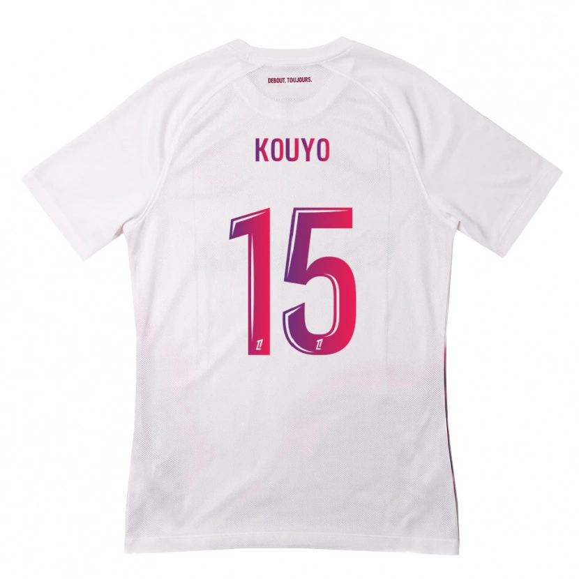 Danxen Dame Dan Kouyo #15 Hvit Rosa Lilla Bortetrøye Drakt Trøye 2026/27 Skjorter T-Skjorte