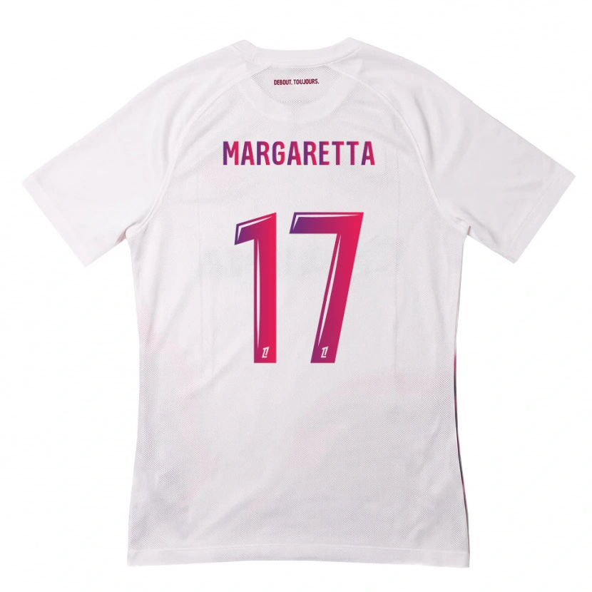 Danxen Dame Jessica Margaretta #17 Hvit Rosa Lilla Bortetrøye Drakt Trøye 2026/27 Skjorter T-Skjorte