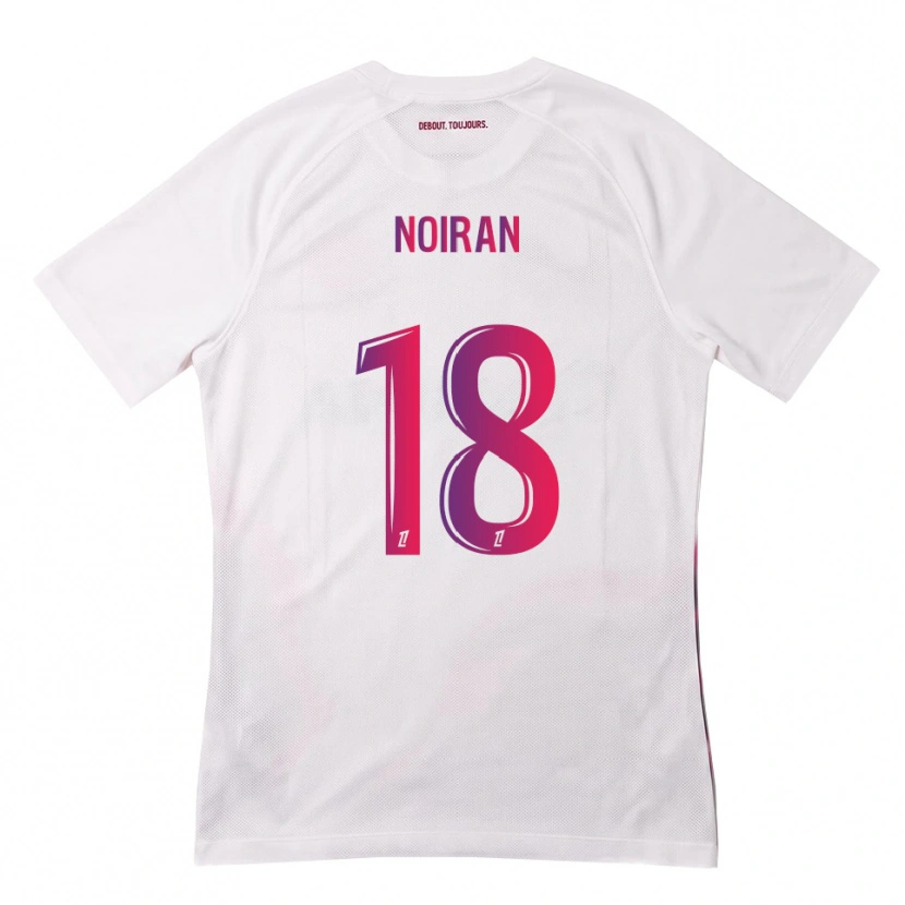 Danxen Dame Clara Noiran #18 Hvit Rosa Lilla Bortetrøye Drakt Trøye 2026/27 Skjorter T-Skjorte