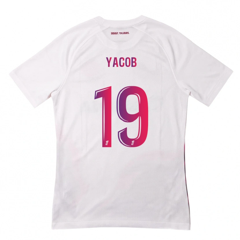 Danxen Dame Ilana Yacob #19 Hvit Rosa Lilla Bortetrøye Drakt Trøye 2026/27 Skjorter T-Skjorte