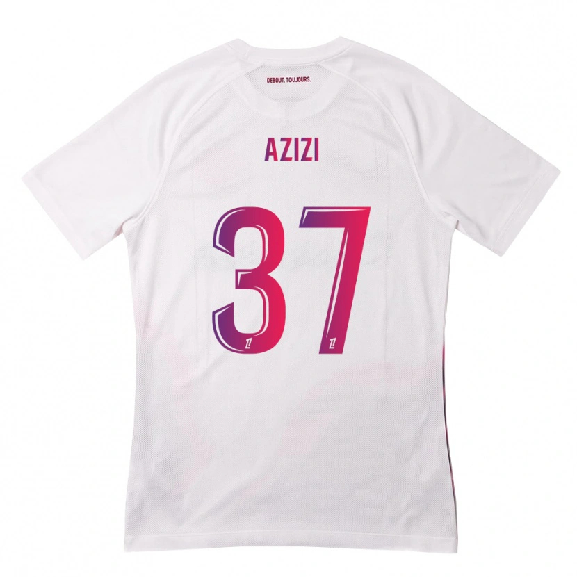 Danxen Dame Ilyas Azizi #37 Hvit Rosa Lilla Bortetrøye Drakt Trøye 2026/27 Skjorter T-Skjorte