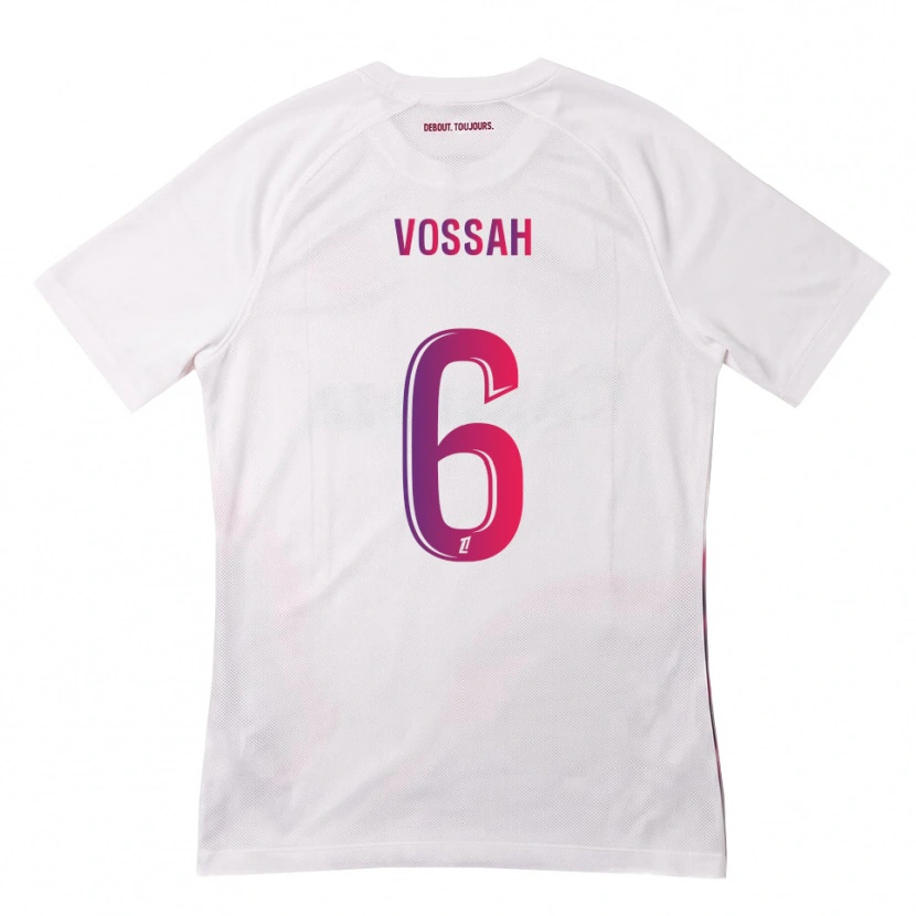 Danxen Dame Alexis Vossah #6 Hvit Rosa Lilla Bortetrøye Drakt Trøye 2026/27 Skjorter T-Skjorte