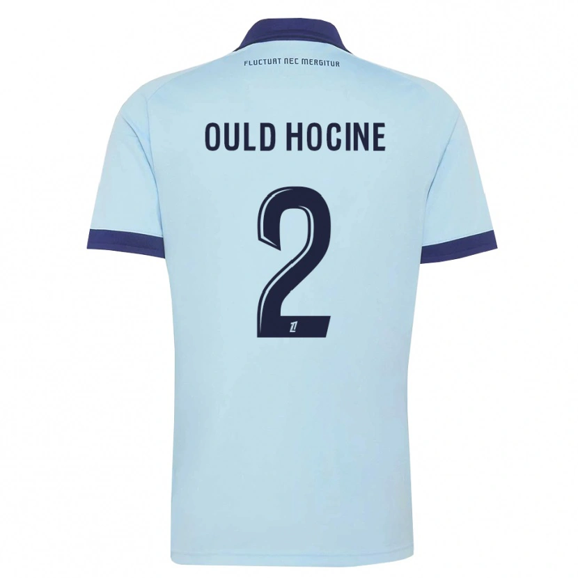 Danxen Dame Célina Ould Hocine #2 Kornblomstblå Svart Bortetrøye Drakt Trøye 2026/27 Skjorter T-Skjorte