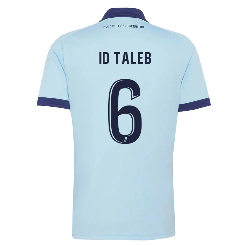 Danxen Dame Samy Id Taleb #6 Kornblomstblå Svart Bortetrøye Drakt Trøye 2026/27 Skjorter T-Skjorte