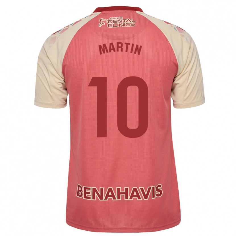 Danxen Dame Jesús Martín #10 Lys Rosa Rød Blå Bortetrøye Drakt Trøye 2026/27 Skjorter T-Skjorte