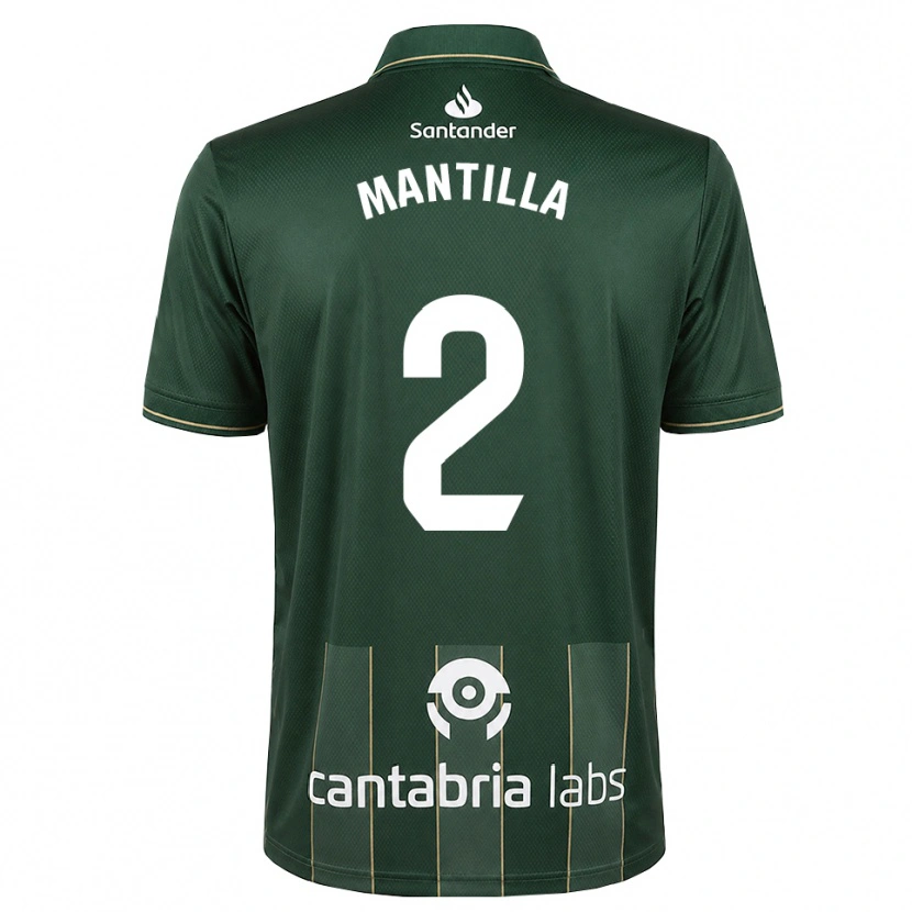 Danxen Dame Álvaro Mantilla #2 Mørk Skifergrå Hvit Bortetrøye Drakt Trøye 2026/27 Skjorter T-Skjorte