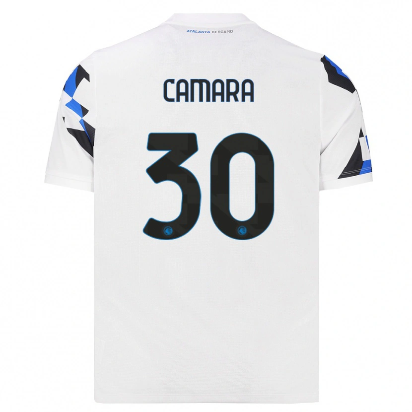 Danxen Dame Henry Camara #30 Hvit Rød Blå Bortetrøye Drakt Trøye 2026/27 Skjorter T-Skjorte