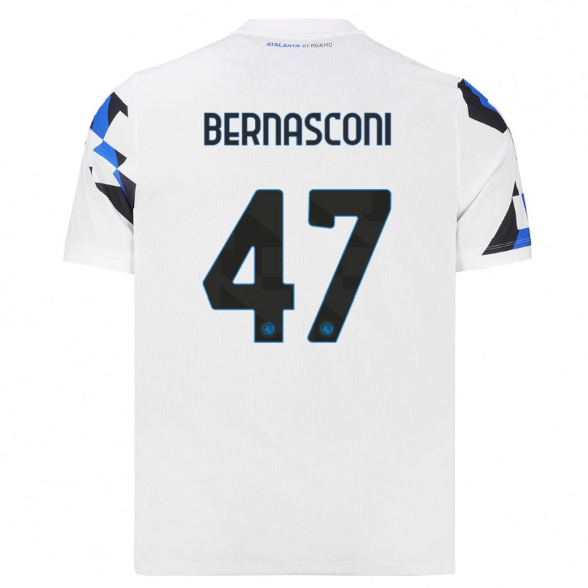 Danxen Dame Lorenzo Bernasconi #47 Hvit Rød Blå Bortetrøye Drakt Trøye 2026/27 Skjorter T-Skjorte