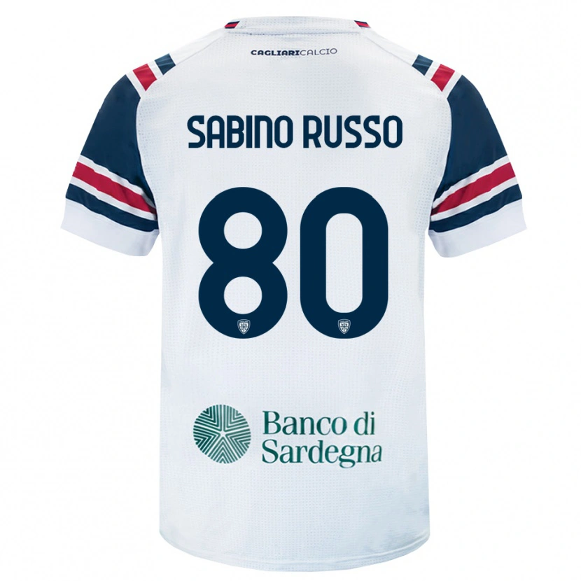 Danxen Dame Alessandro Sabino Russo #80 Hvit Rød Grønn Bortetrøye Drakt Trøye 2026/27 Skjorter T-Skjorte