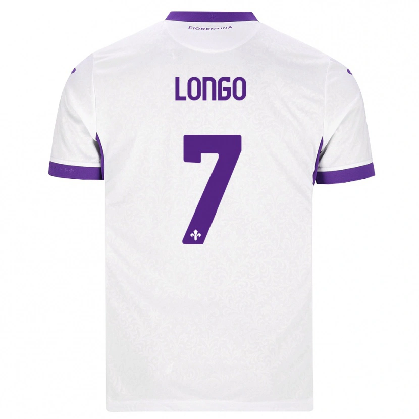 Danxen Dame Miriam Longo #7 Hvit Lilla Bortetrøye Drakt Trøye 2026/27 Skjorter T-Skjorte