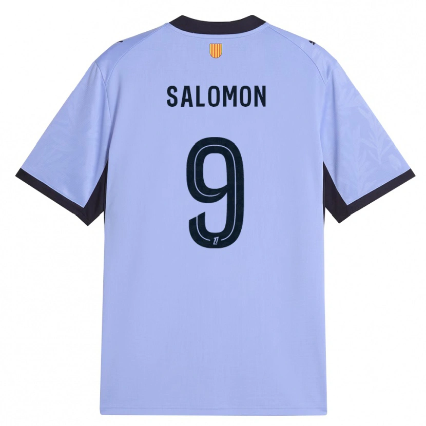 Danxen Dame Maeva Salomon #9 Lavendel Svart Tredje Sett Drakt Trøye 2026/27 Skjorter T-Skjorte
