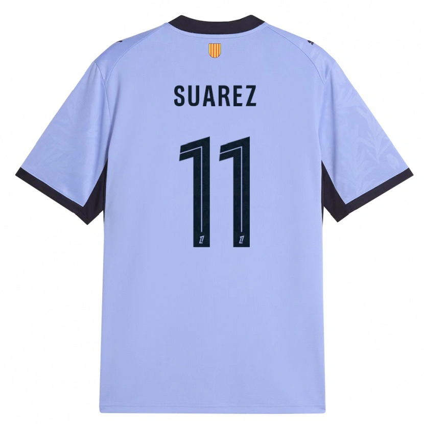 Danxen Dame Luis Suarez #11 Lavendel Svart Tredje Sett Drakt Trøye 2026/27 Skjorter T-Skjorte