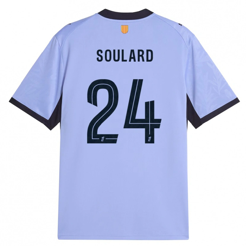 Danxen Dame Amandine Soulard #24 Lavendel Svart Tredje Sett Drakt Trøye 2026/27 Skjorter T-Skjorte