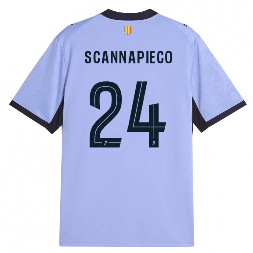 Danxen Dame Dona Scannapieco #24 Lavendel Svart Tredje Sett Drakt Trøye 2026/27 Skjorter T-Skjorte