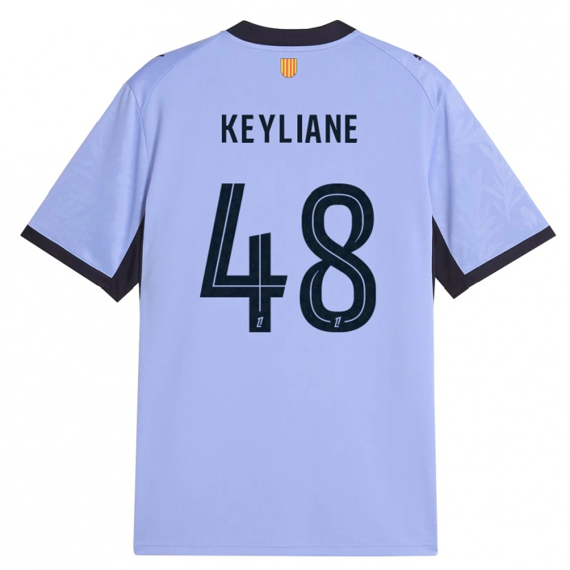 Danxen Dame Keyliane Abdallah #48 Lavendel Svart Tredje Sett Drakt Trøye 2026/27 Skjorter T-Skjorte