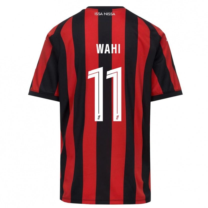 Danxen Dame Elye Wahi #11 Rød Svart Hvit Hjemmetrøye Drakt Trøye 2026/27 Skjorter T-Skjorte
