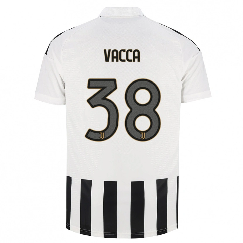 Danxen Barn Alessio Vacca #38 Svart Hvit Brun Hjemmetrøye Drakt Trøye 2026/27 Skjorter T-Skjorte