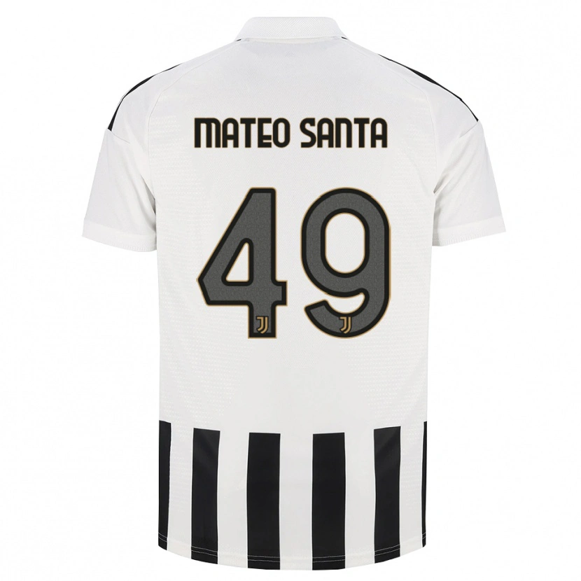 Danxen Barn Mateo Santa Maria #49 Svart Hvit Brun Hjemmetrøye Drakt Trøye 2026/27 Skjorter T-Skjorte