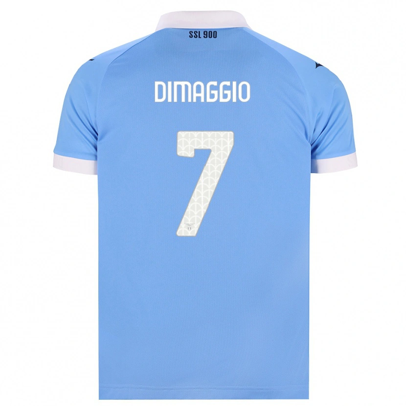 Danxen Barn Cosimo Dimaggio #7 Himmelblå Svart Hvit Hjemmetrøye Drakt Trøye 2026/27 Skjorter T-Skjorte