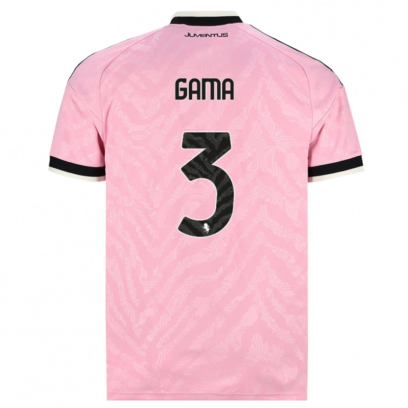Danxen Barn Sara Gama #3 Rosa Svart Bortetrøye Drakt Trøye 2026/27 Skjorter T-Skjorte