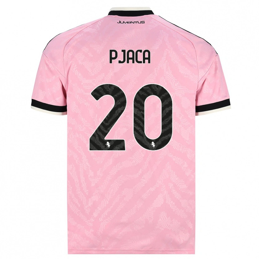 Danxen Barn Marko Pjaca #20 Rosa Svart Bortetrøye Drakt Trøye 2026/27 Skjorter T-Skjorte