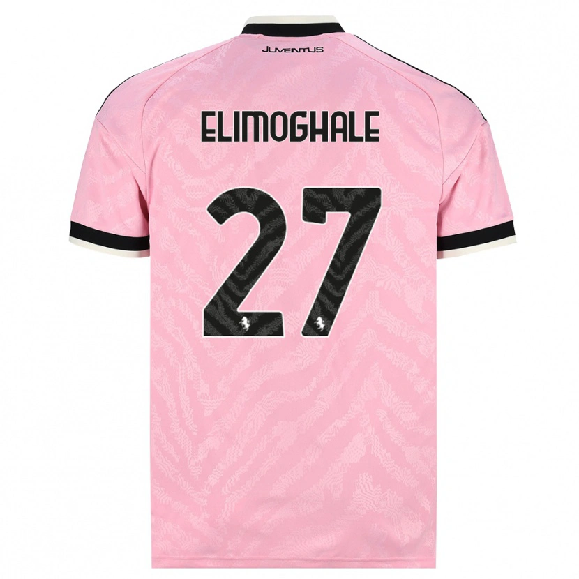 Danxen Barn Destiny Elimoghale #27 Rosa Svart Bortetrøye Drakt Trøye 2026/27 Skjorter T-Skjorte