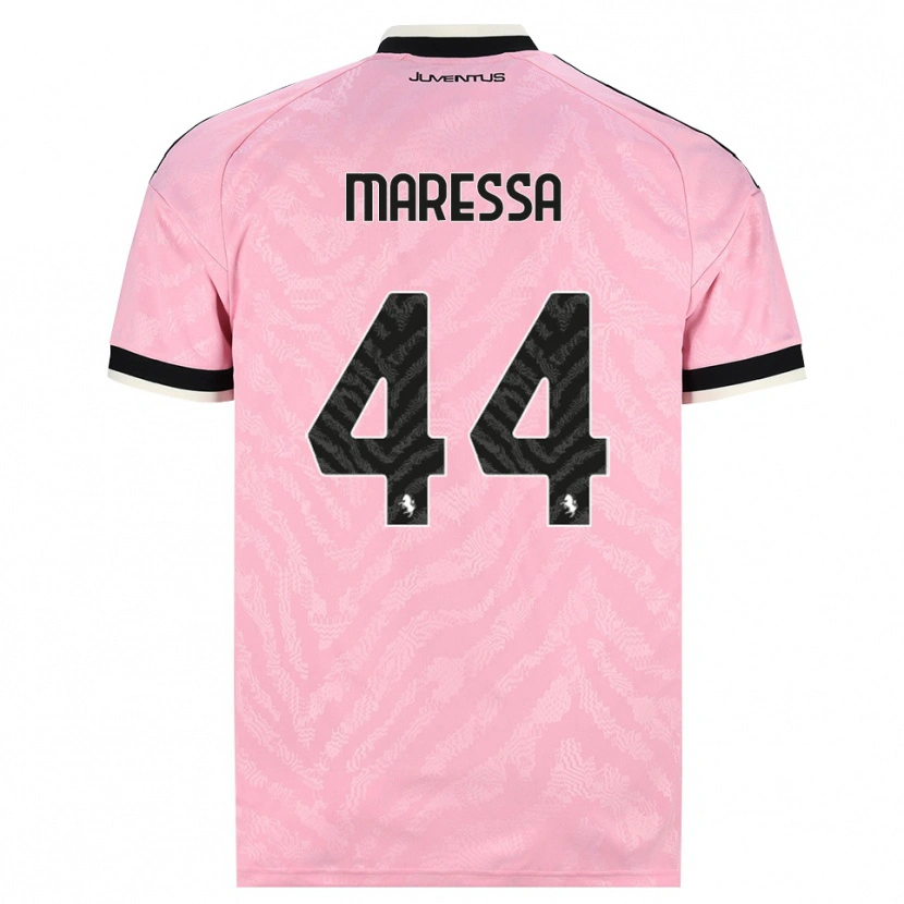 Danxen Barn Tommaso Maressa #44 Rosa Svart Bortetrøye Drakt Trøye 2026/27 Skjorter T-Skjorte
