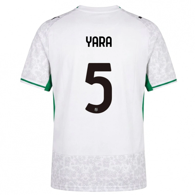 Danxen Barn Moussa Yara #5 Hvit Svart Grønn Bortetrøye Drakt Trøye 2026/27 Skjorter T-Skjorte