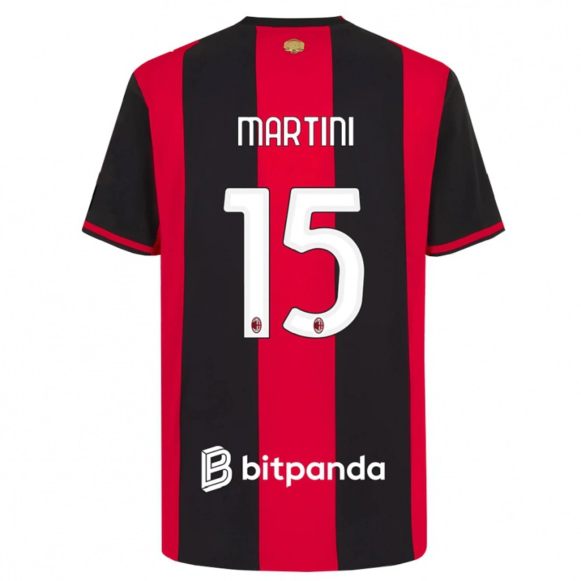 Danxen Mann Thomas Martini #15 Rød Svart Hvit Hjemmetrøye Drakt Trøye 2026/27 Skjorter T-Skjorte
